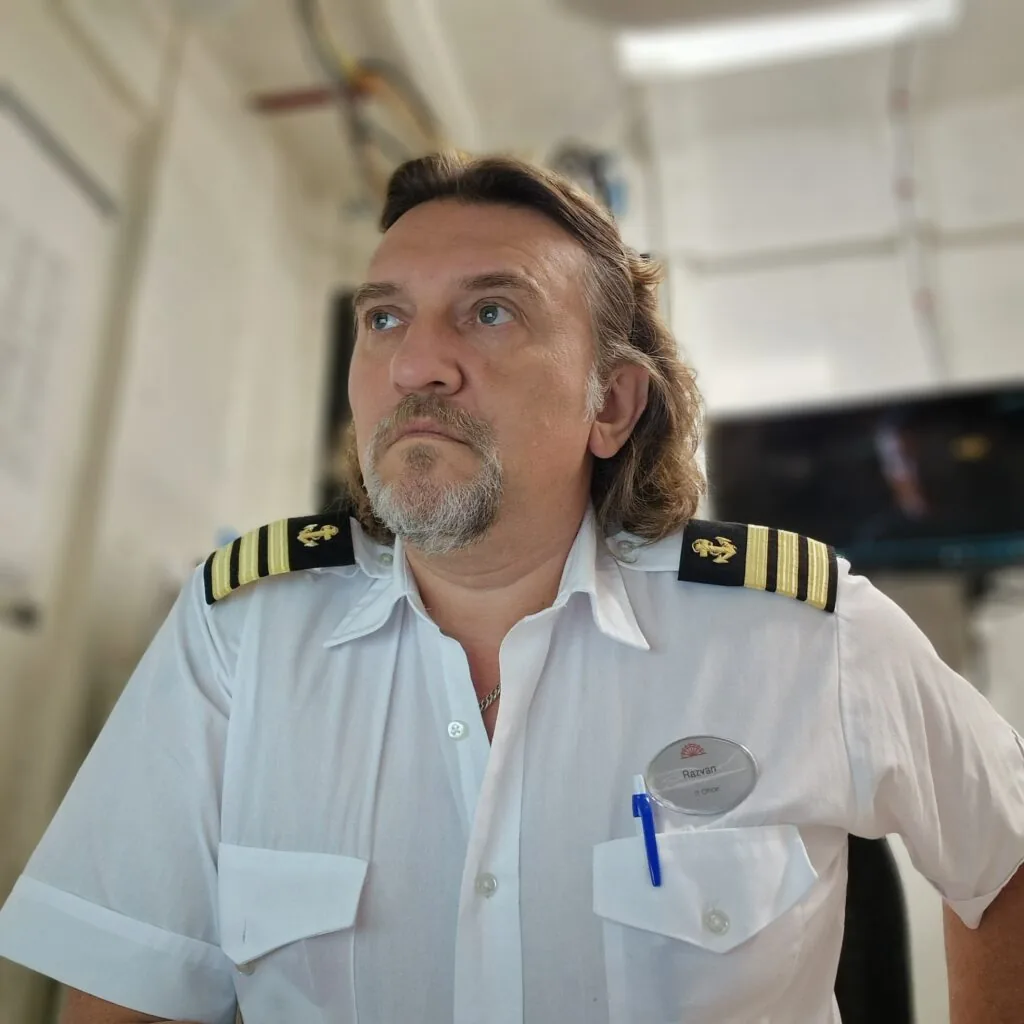 Razvan Malciu, IT Officer on an expedition cruise ship